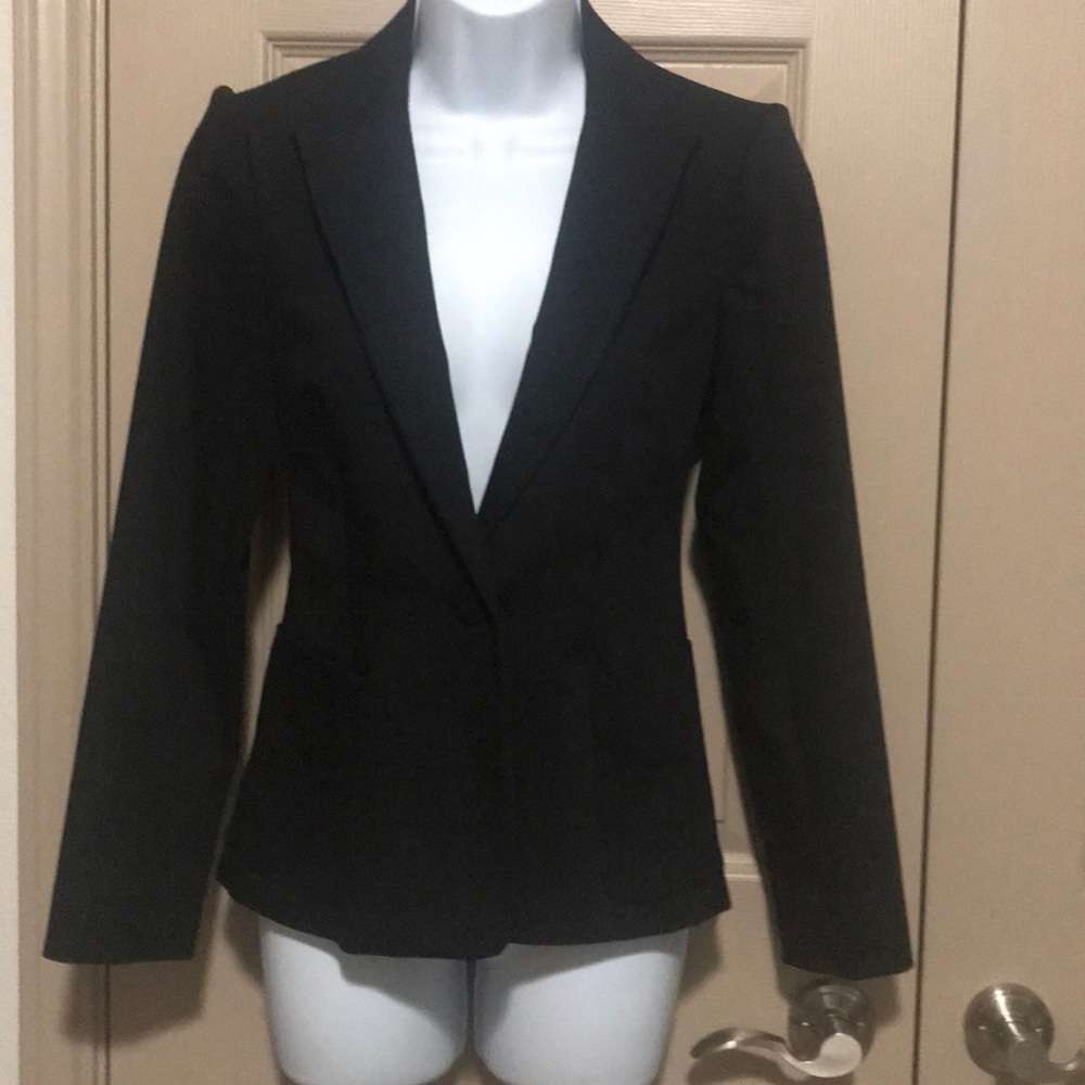 Express Tuxedo Single Button Blazer